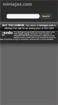 Mobile Screenshot of miniajax.com